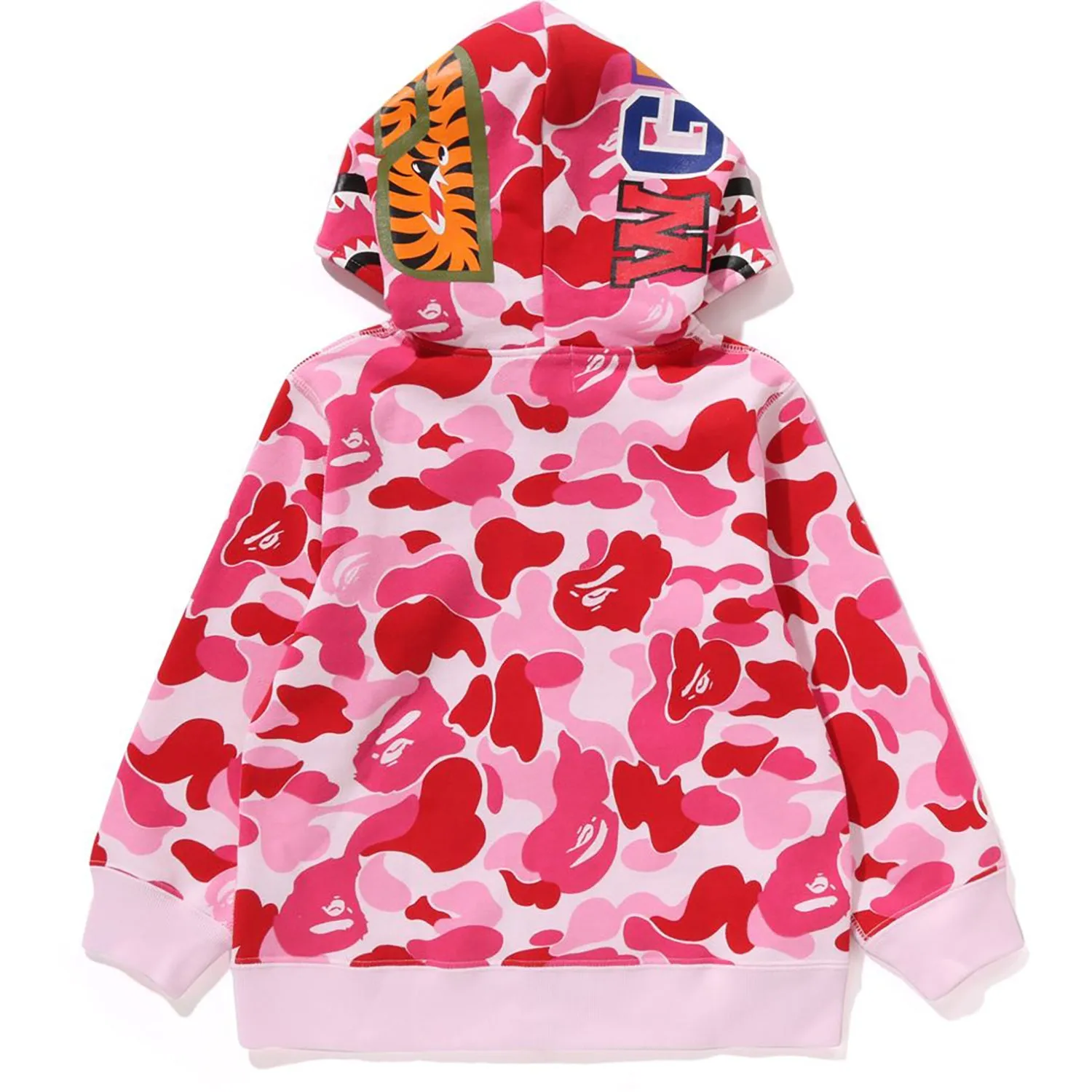 ABC CAMO SHARK ZIP HOODIE KIDS