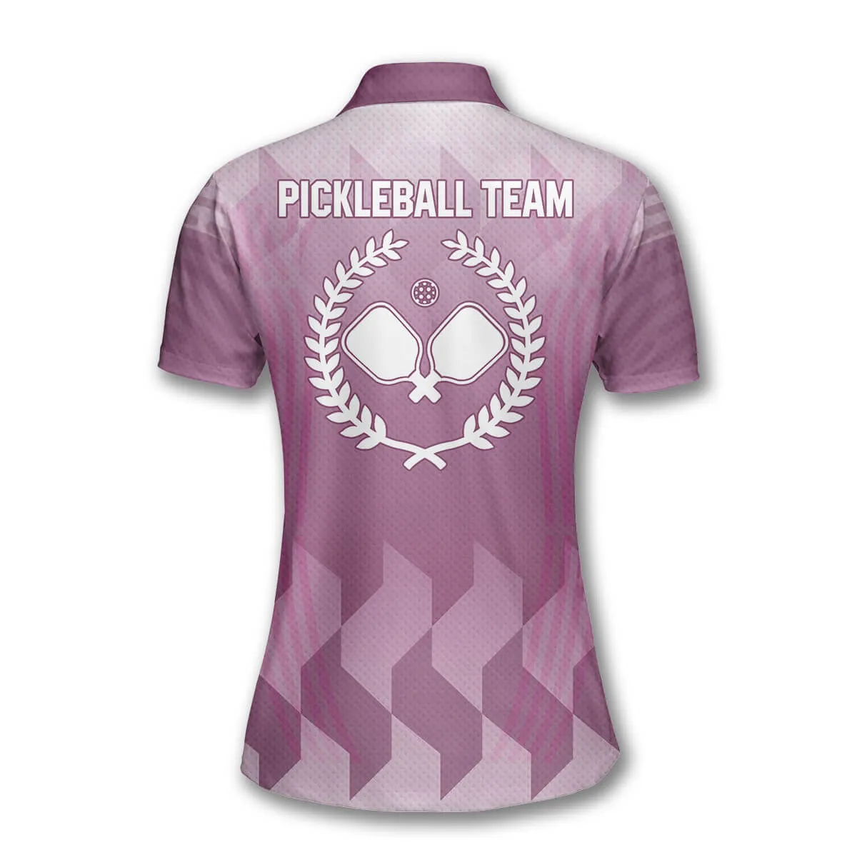 Abstract Pink Grunge Pickleball Personalized Name Team Shirts For Women