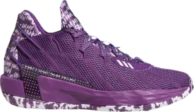 Adidas Dame 7 'I Am My Own Fan - Glory Purple' sneakers, purple