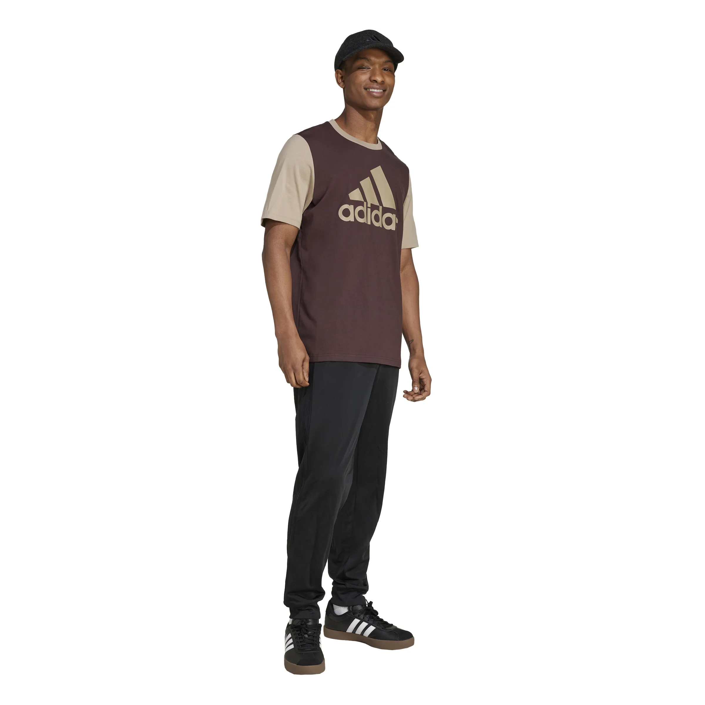 adidas Men's Big Logo Single Jersey Tee