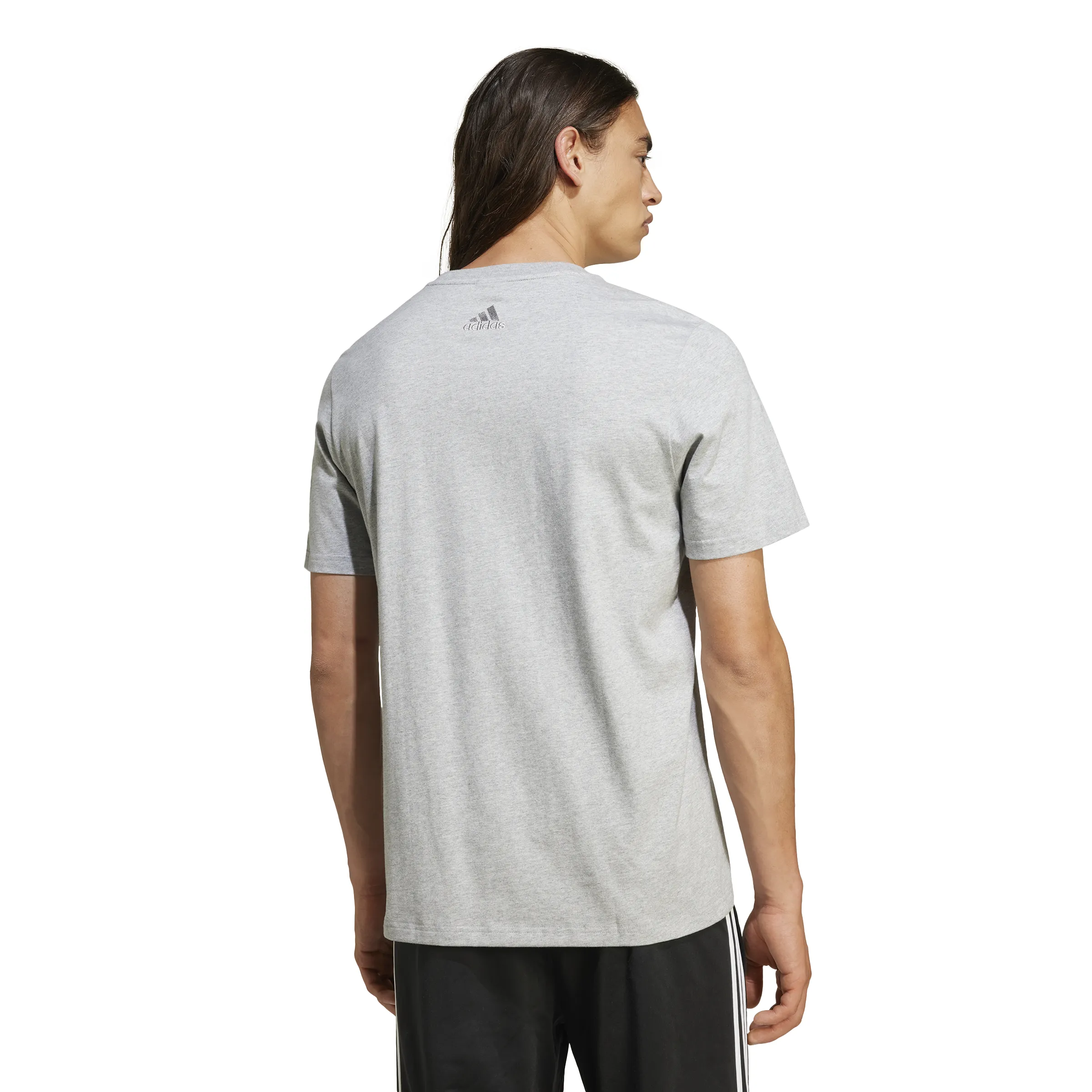 adidas Men's Big Logo Single Jersey Tee