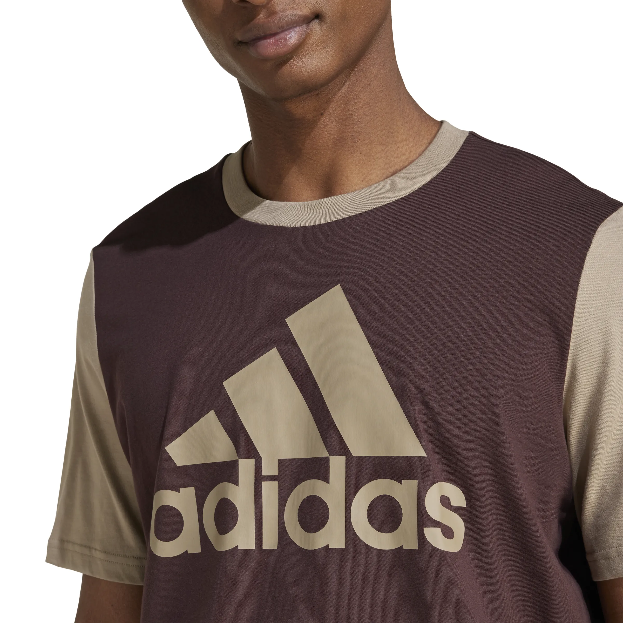 adidas Men's Big Logo Single Jersey Tee