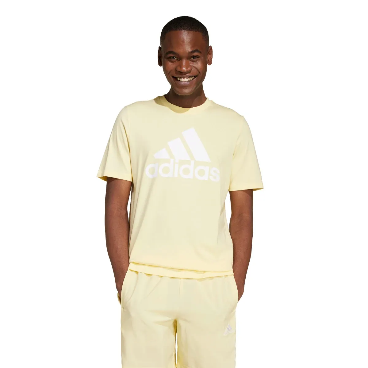 adidas Men's Big Logo Single Jersey Tee