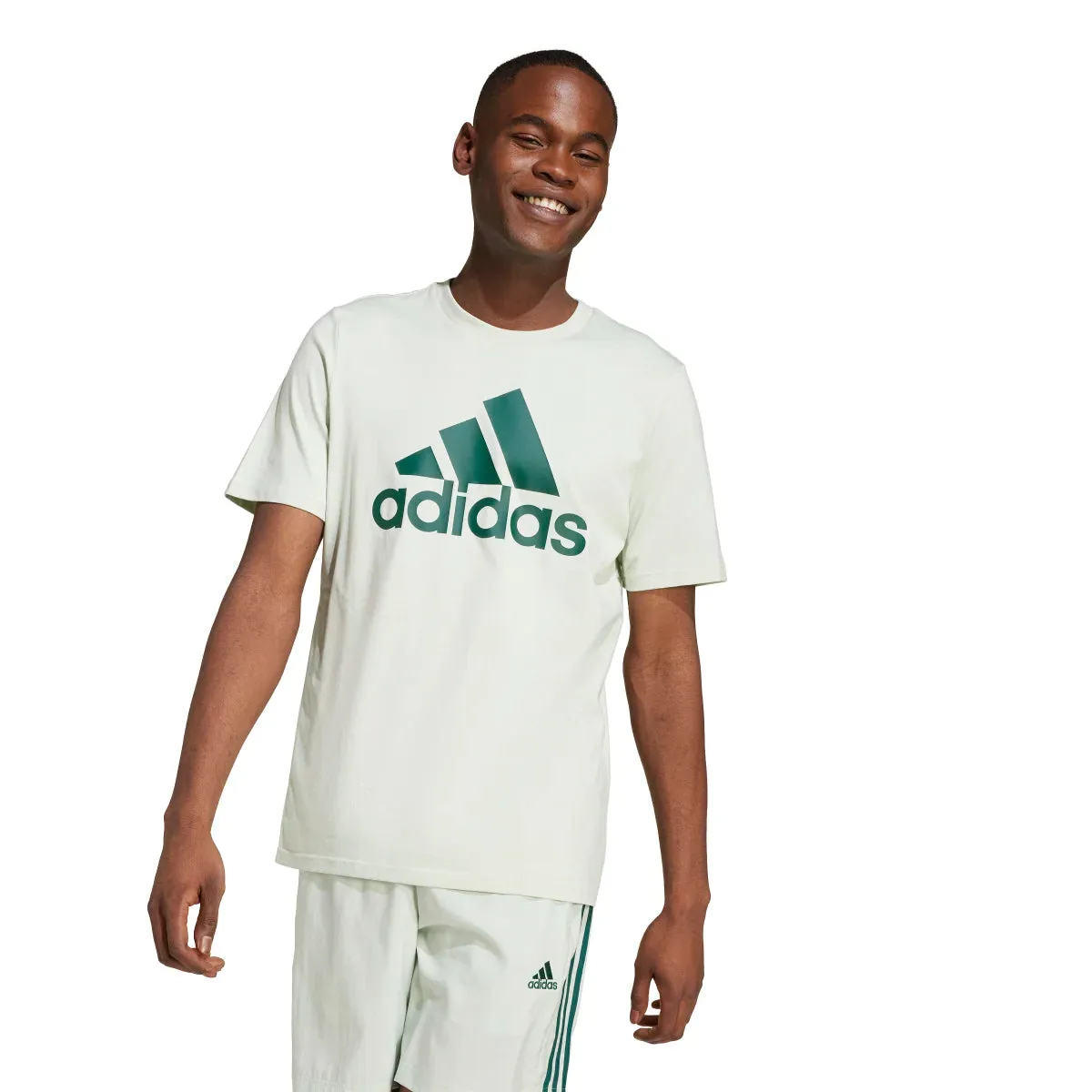 adidas Men's Big Logo Single Jersey Tee