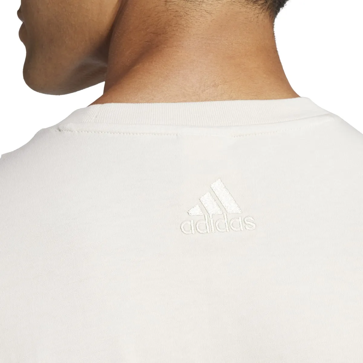 adidas Men's Big Logo Single Jersey Tee