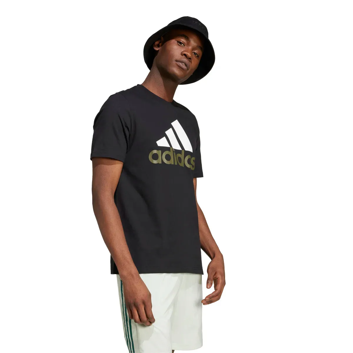 adidas Men's Big Logo Single Jersey Tee