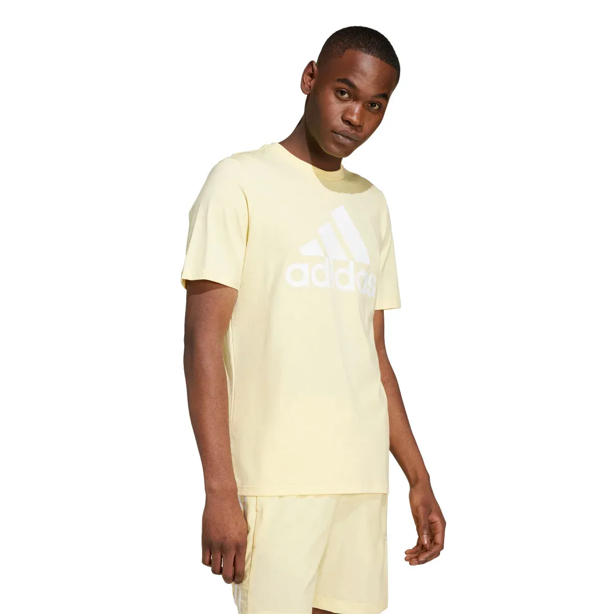 adidas Men's Big Logo Single Jersey Tee