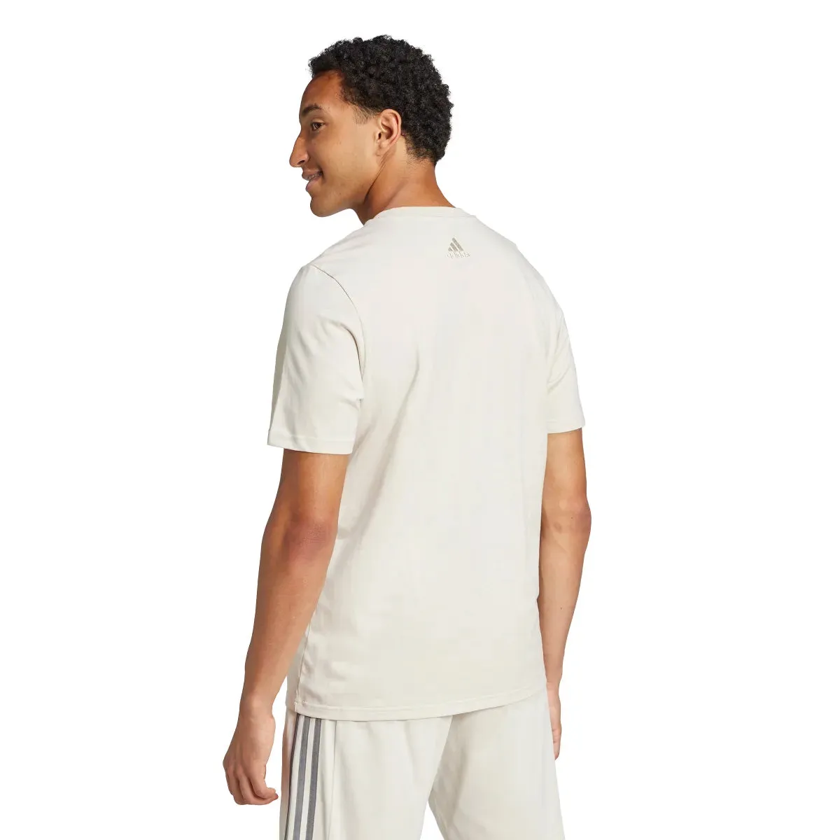 adidas Men's Big Logo Single Jersey Tee