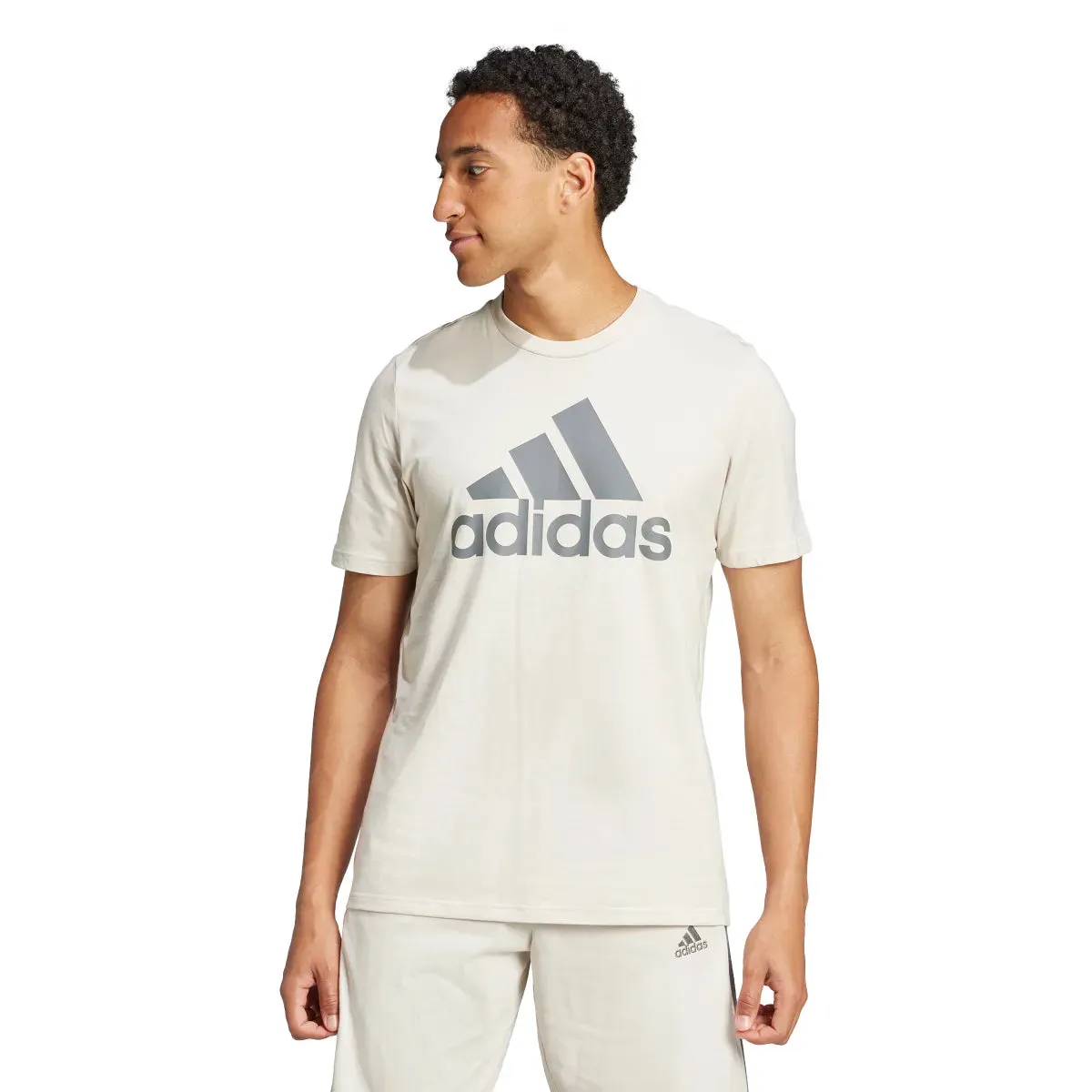 adidas Men's Big Logo Single Jersey Tee