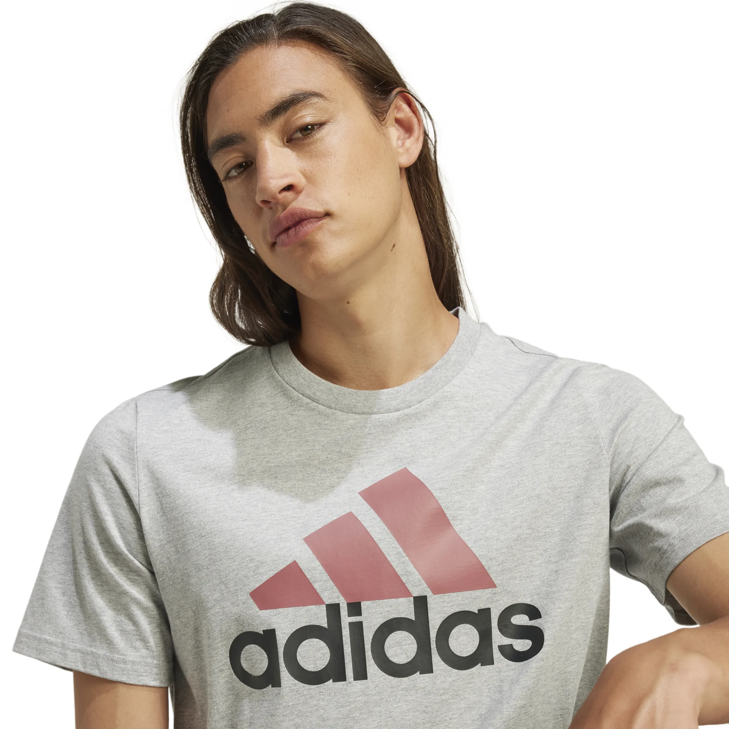 adidas Men's Big Logo Single Jersey Tee