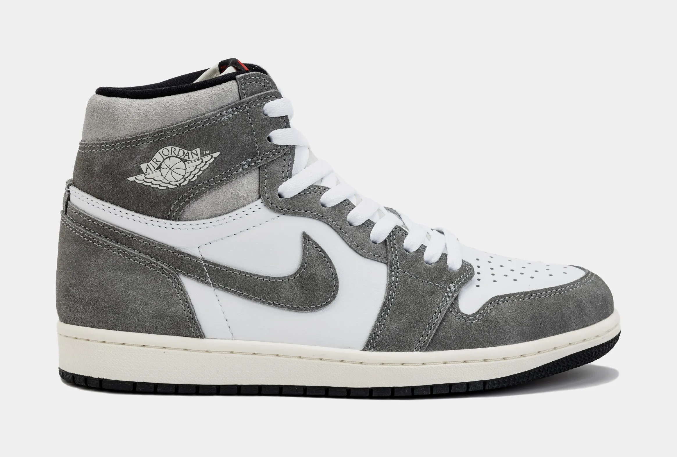 Air Jordan 1 Retro High OG Washed Heritage Mens Lifestyle Shoes (Grey/White)