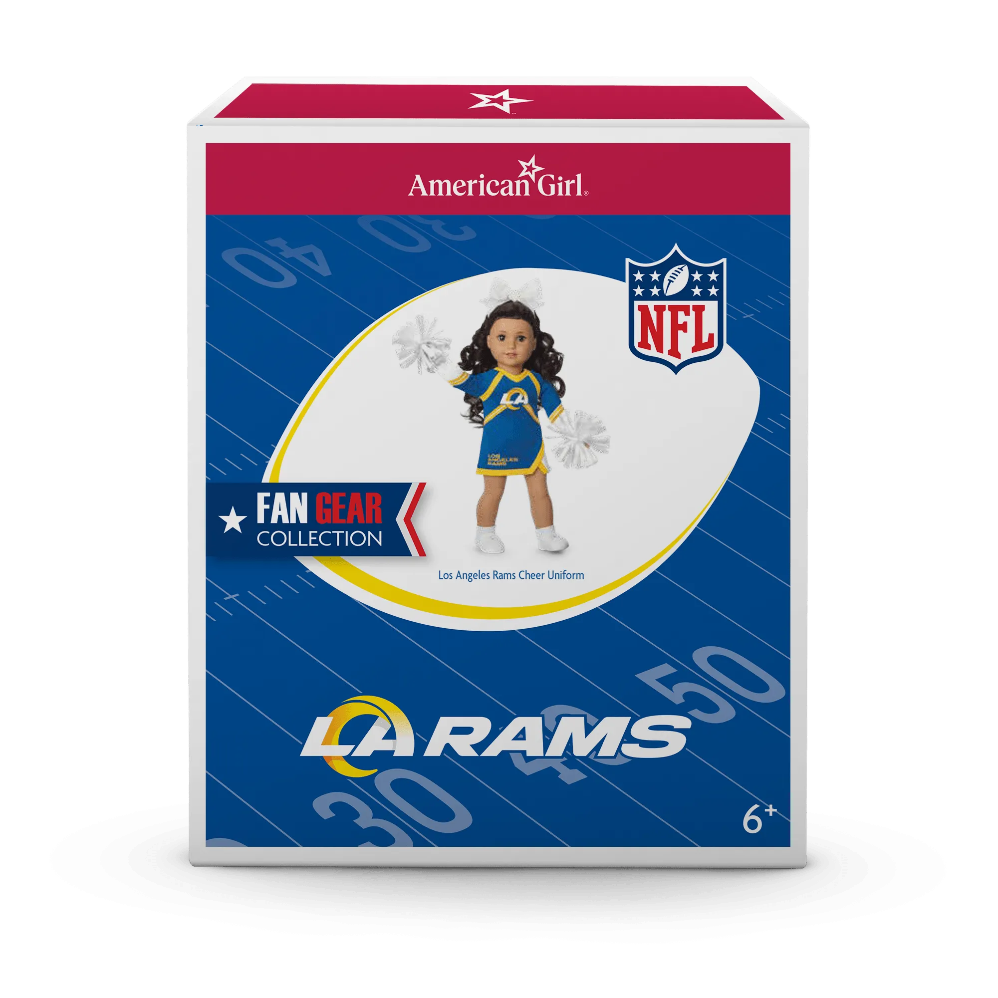 American Girl® x NFL Los Angeles Rams Cheer Uniform for 18-inch Dolls