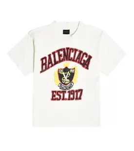 Balenciaga Kids Printed Cotton Jersey T-Shirt, Multicolor