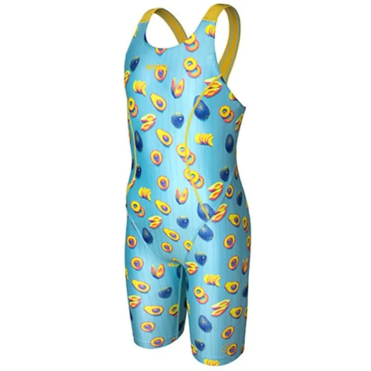 Barrel Kids Training Tech Swimsuit-AVOCADO