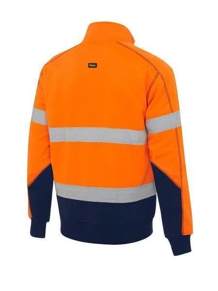 Bisley Taped Hi Vis Fleece Pullover With Sherpa BK6987T