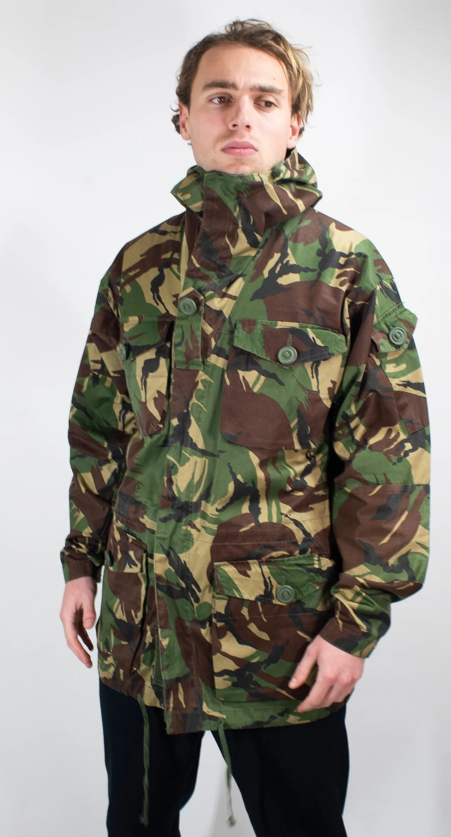 British Woodland Camo Windproof Smock - replica – unissued