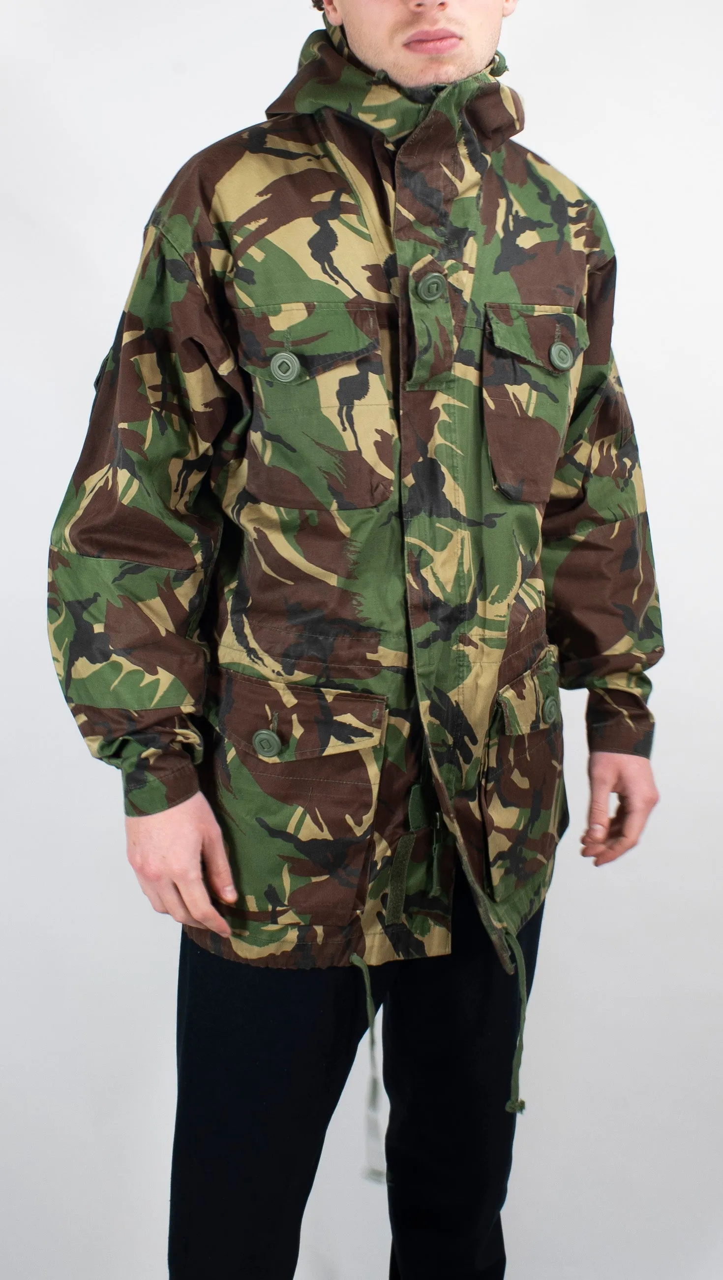 British Woodland Camo Windproof Smock - replica – unissued