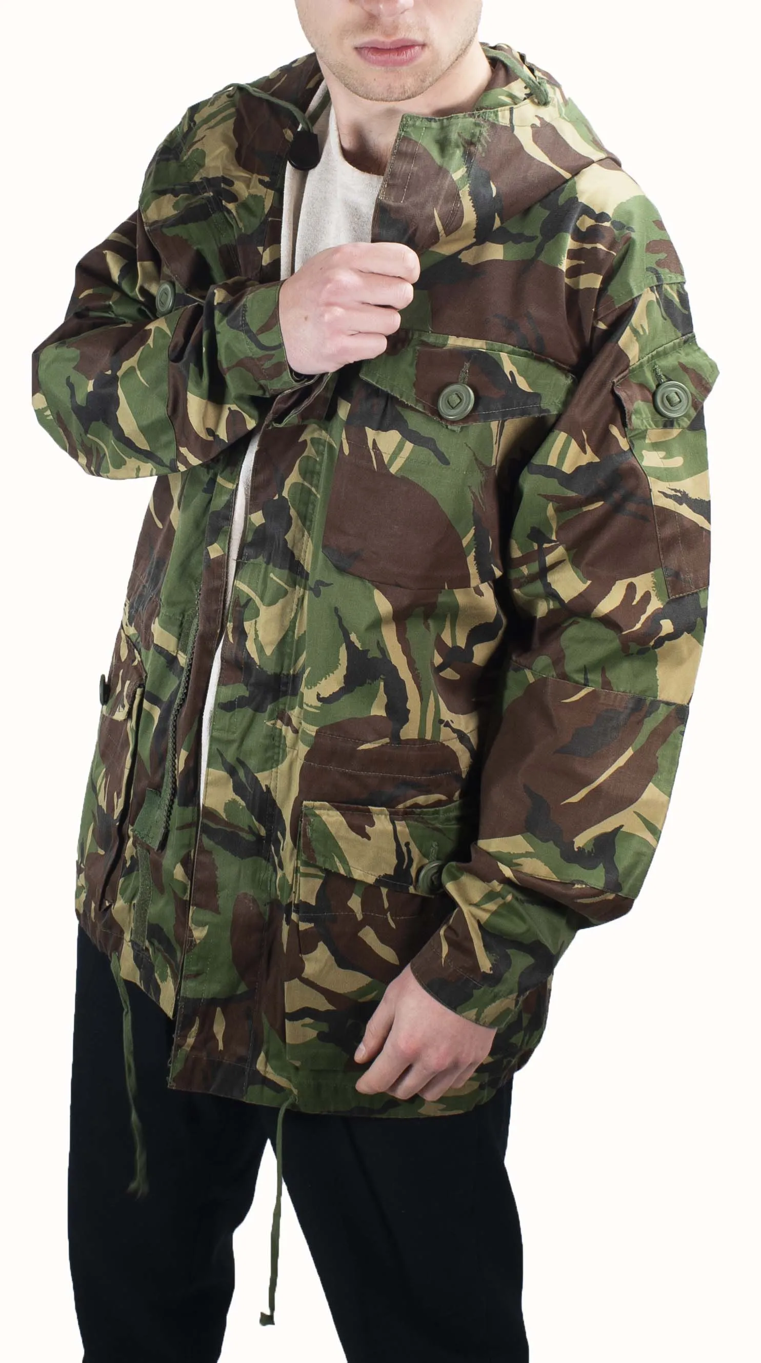 British Woodland Camo Windproof Smock - replica – unissued