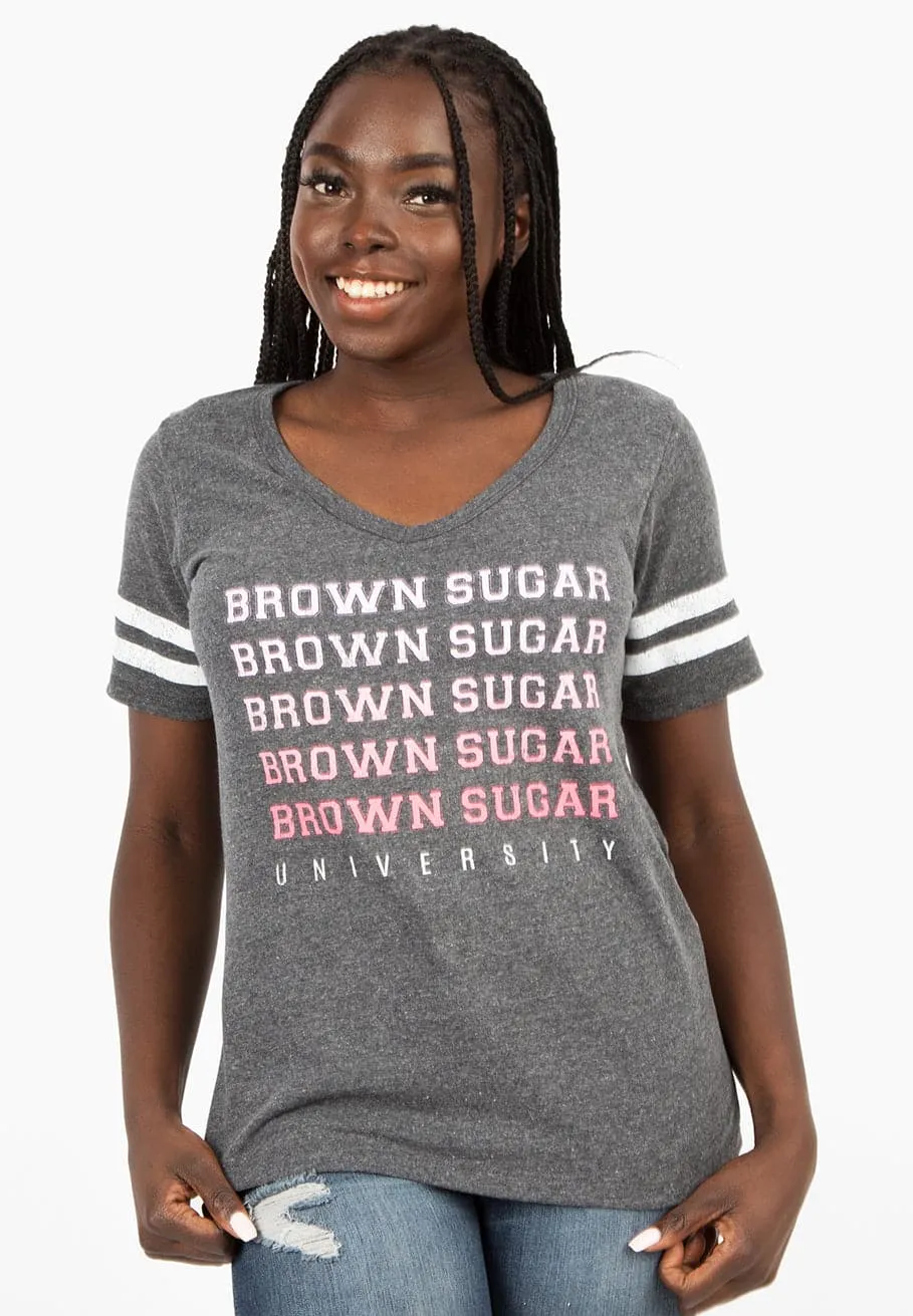 Brown Sugar University Varsity Tee (Youth & Adult)