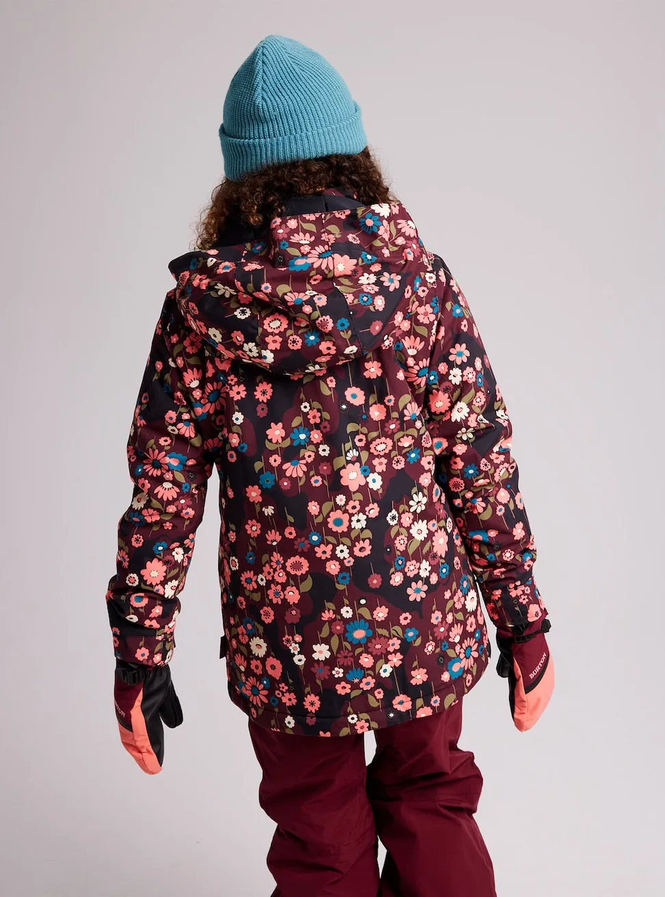 Burton Elodie Girls Jacket Flower Camo