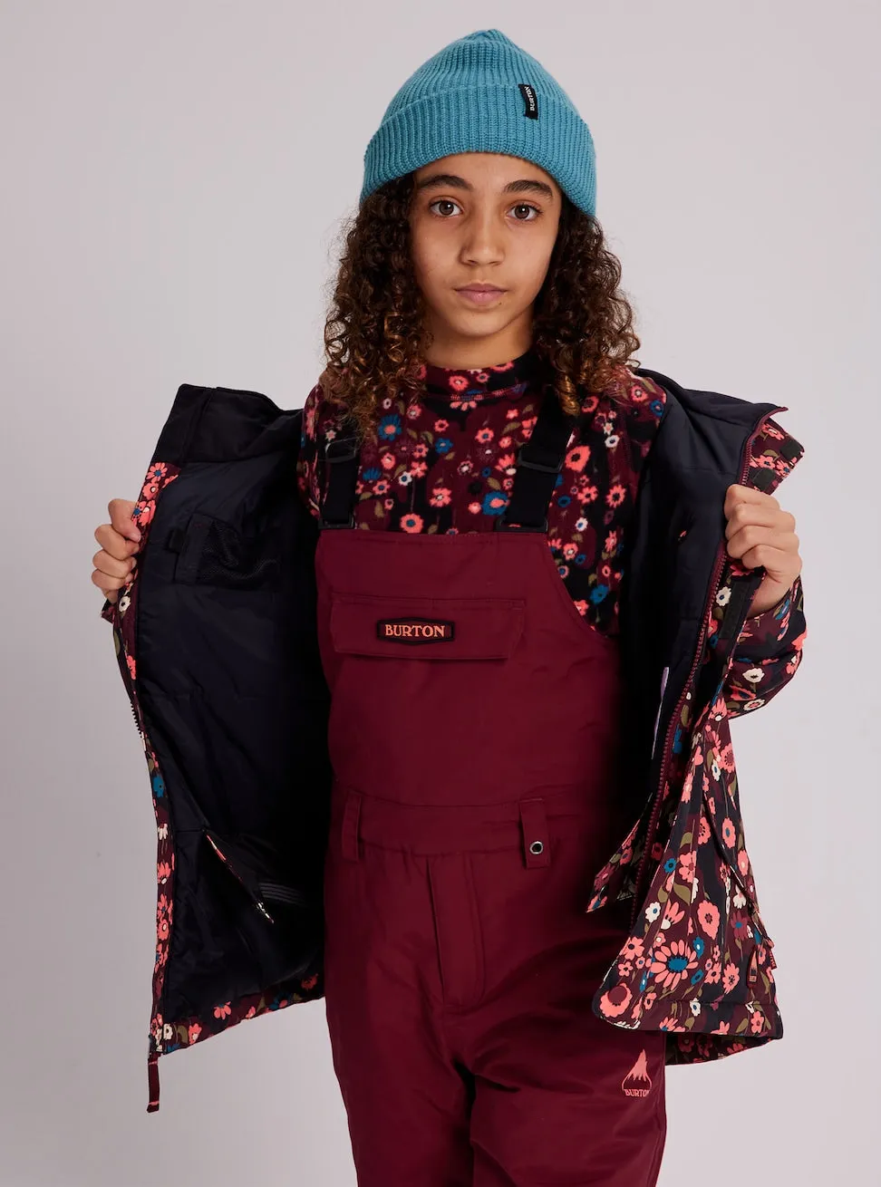 Burton Elodie Girls Jacket Flower Camo