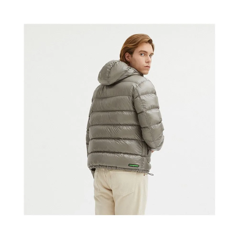 Centogrammi Gray Nylon Men Reversible Jacket