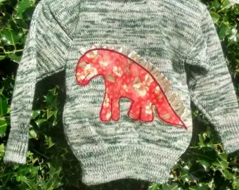 Childrens Made to Order Dinosaur Jumper