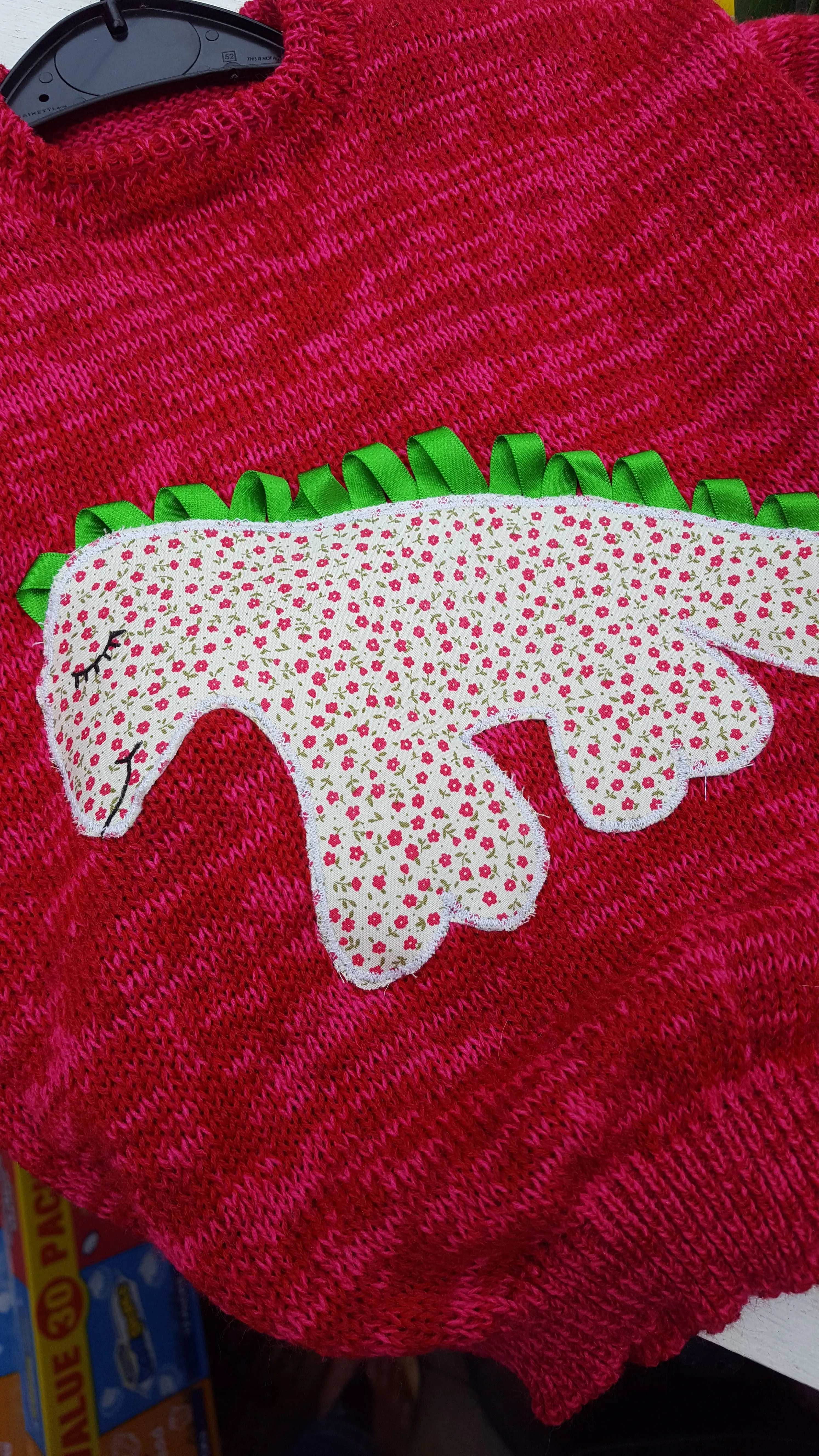 Childrens Made to Order Dinosaur Jumper