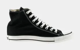 Chuck Taylor All Star Classic Colors High Solid Canvas Mens Lifestyle Shoe (Black)