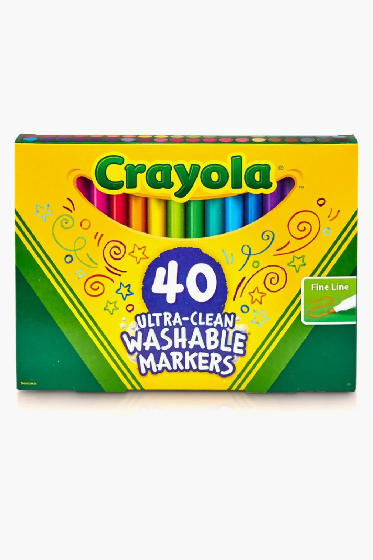 Crayola Ultra-Clean Washable Fine Line Kids Markers