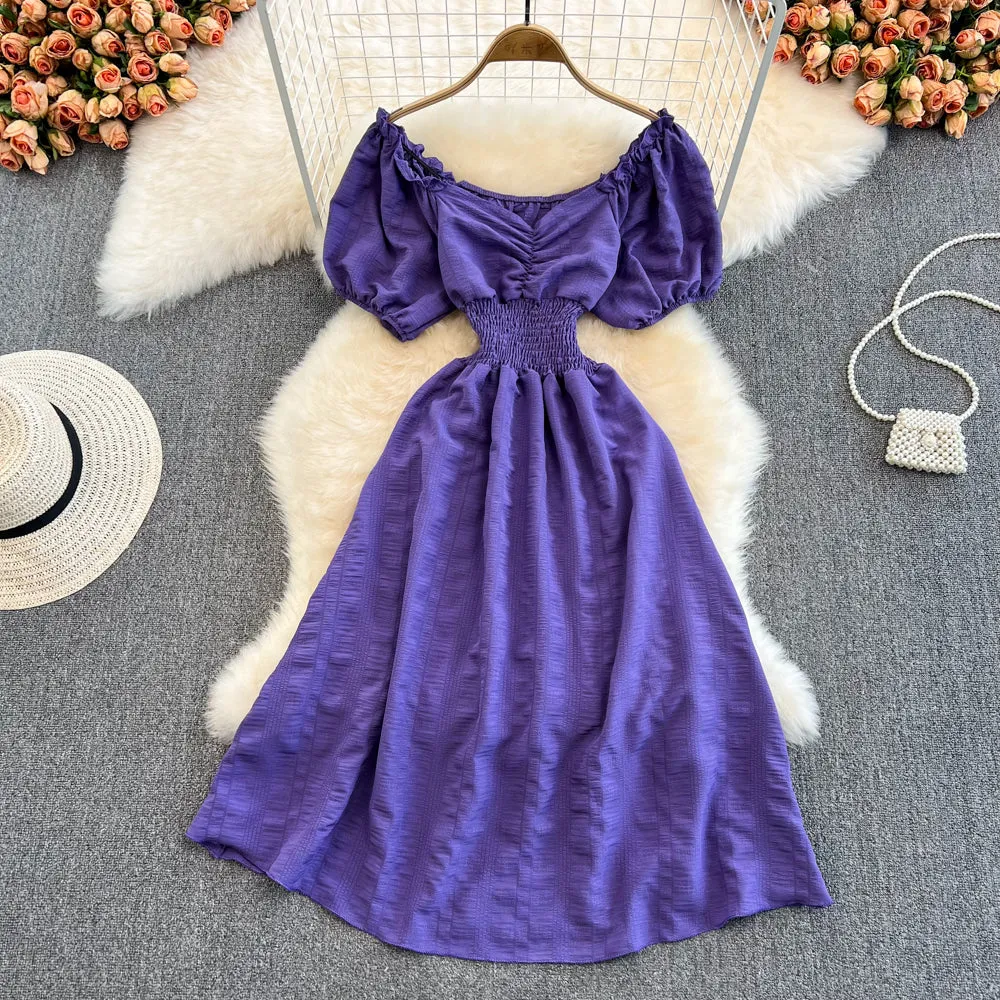 Cute A Line Short Dress Fashion Dress     S4447