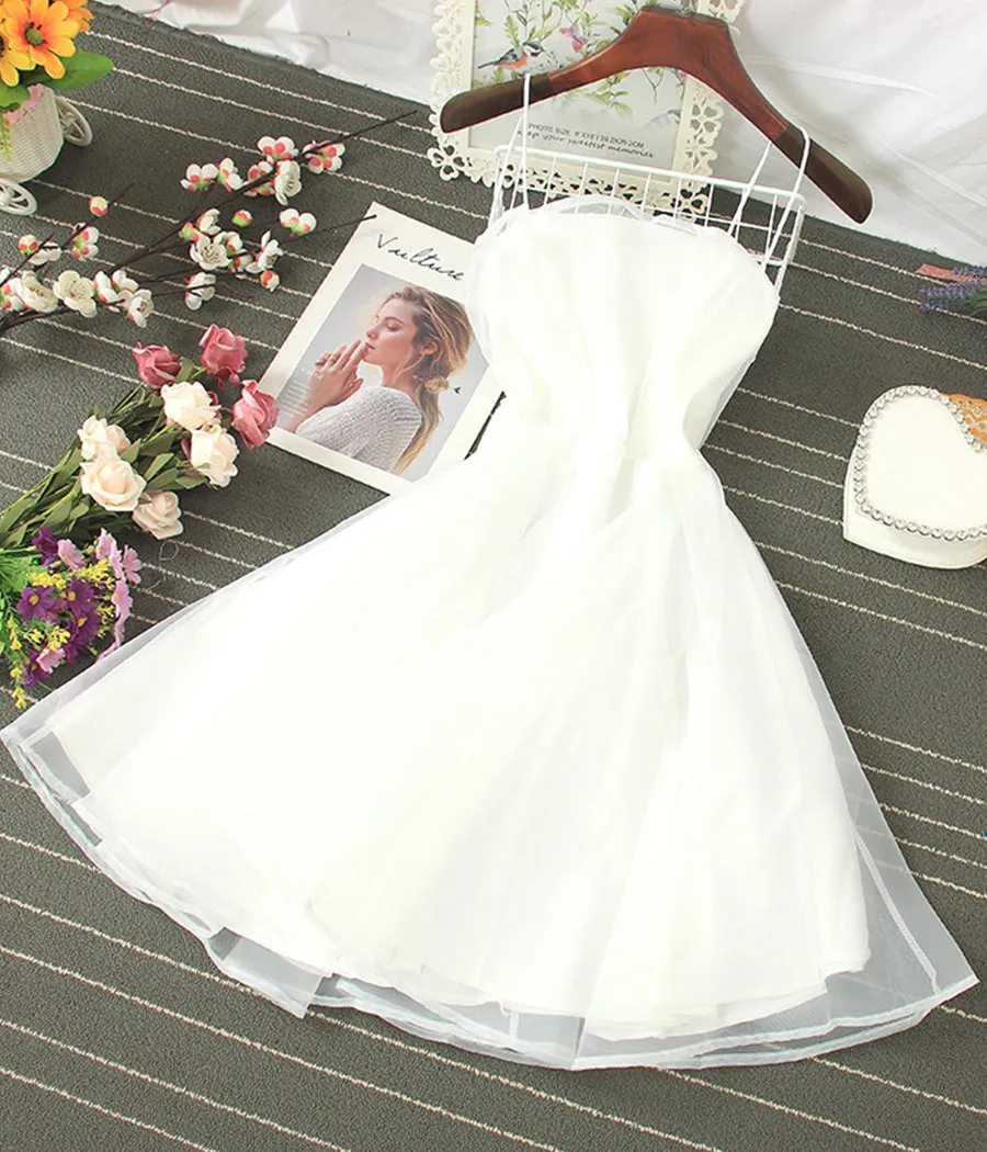 Cute tulle short dress mini dress  S40