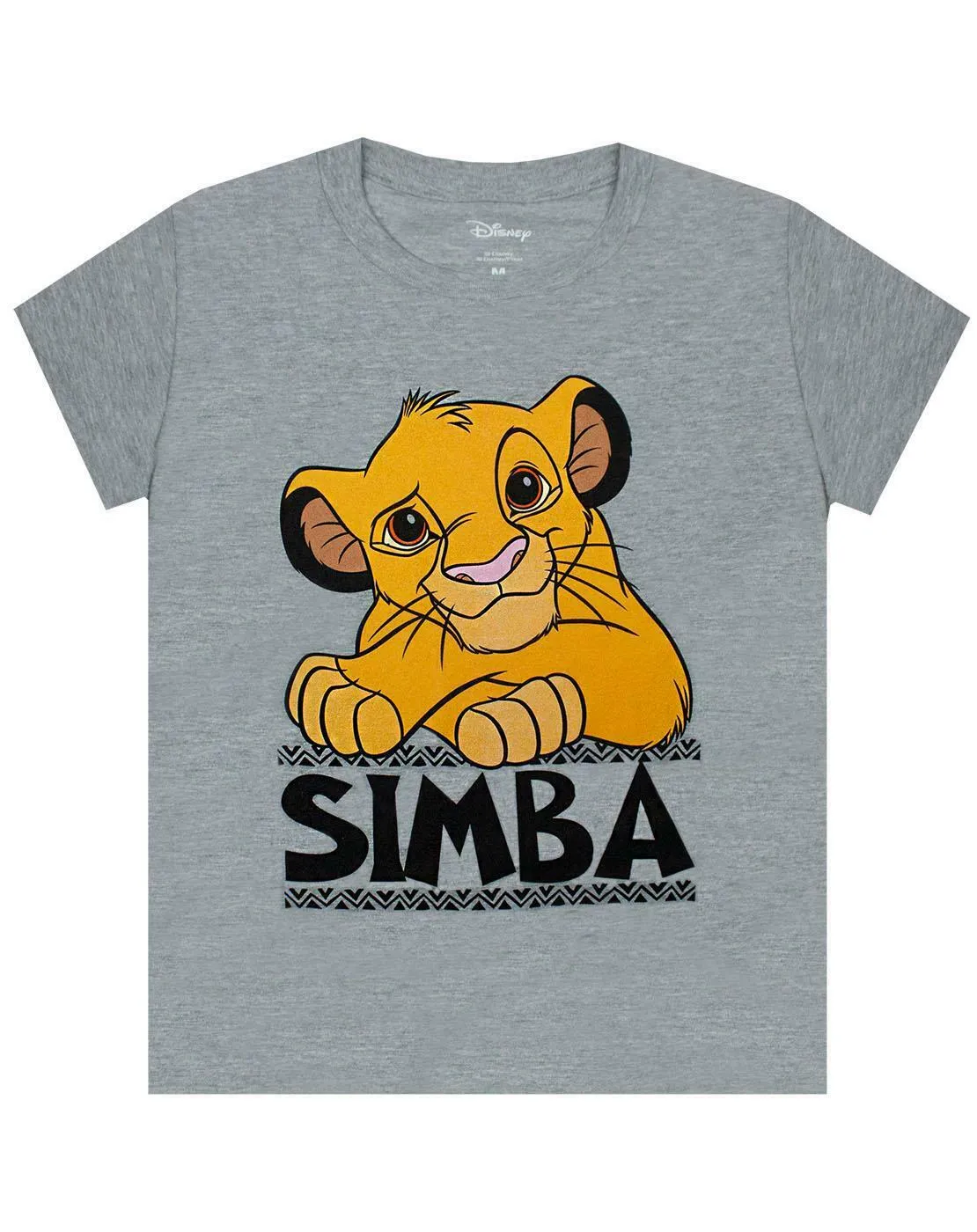 Disney Lion King Boys Grey Short Sleeved T-Shirt