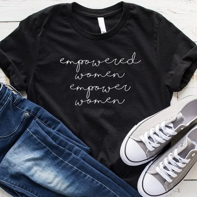 Empowered Women Empower Women Christian Statement Shirt