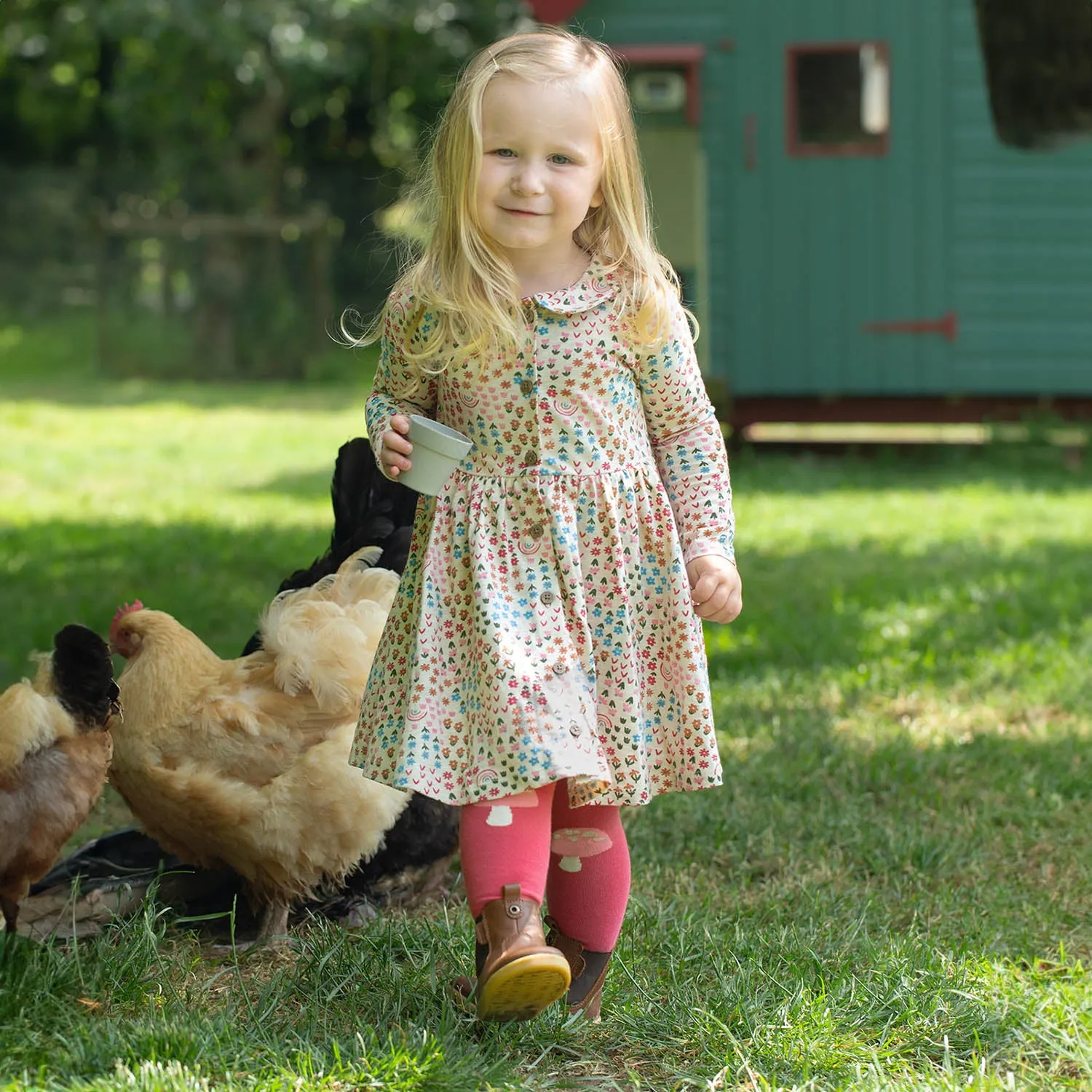 Frugi Marta Dress - Floral Fun