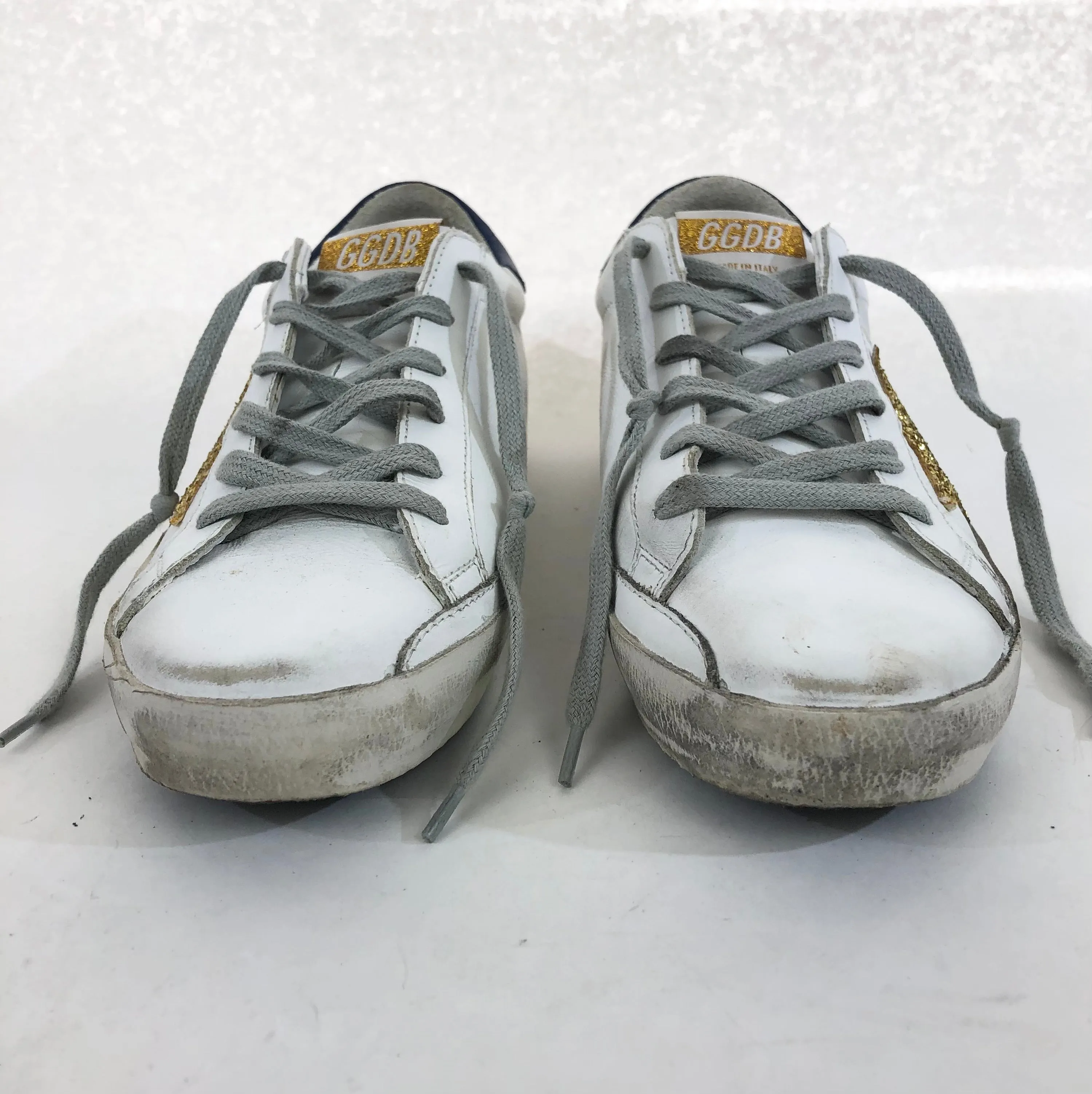 Glitter Superstar Sneakers | Size US 8- EU 38