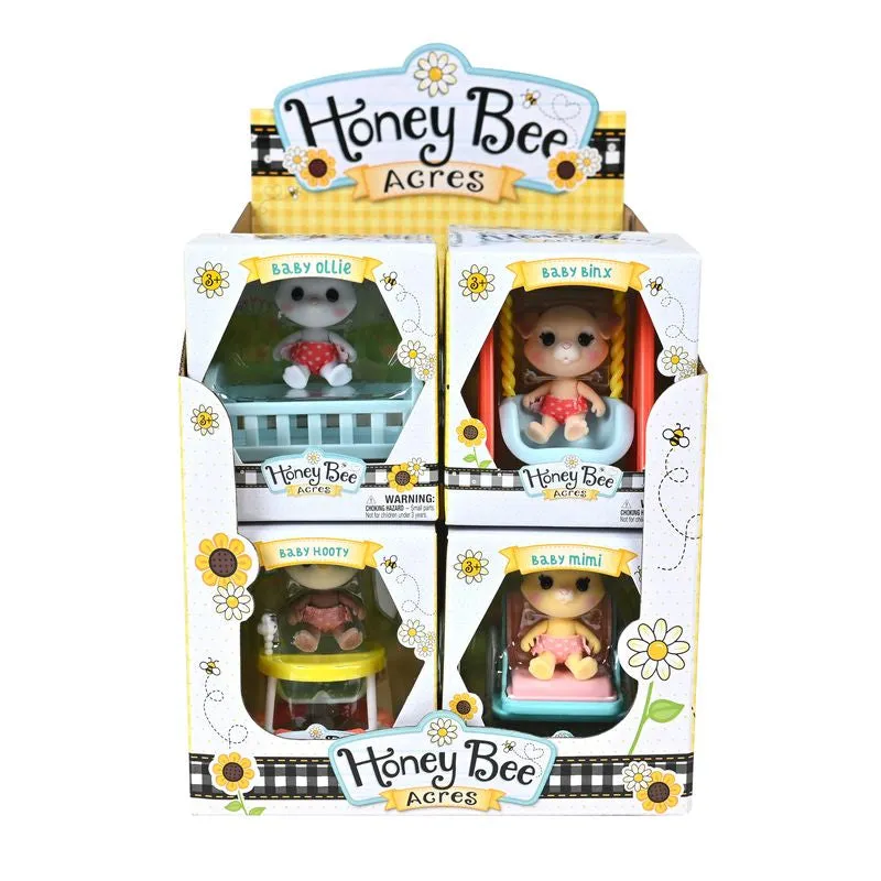 Honey Bee Acres Character Pack Baby Sadie With Rocking Horse