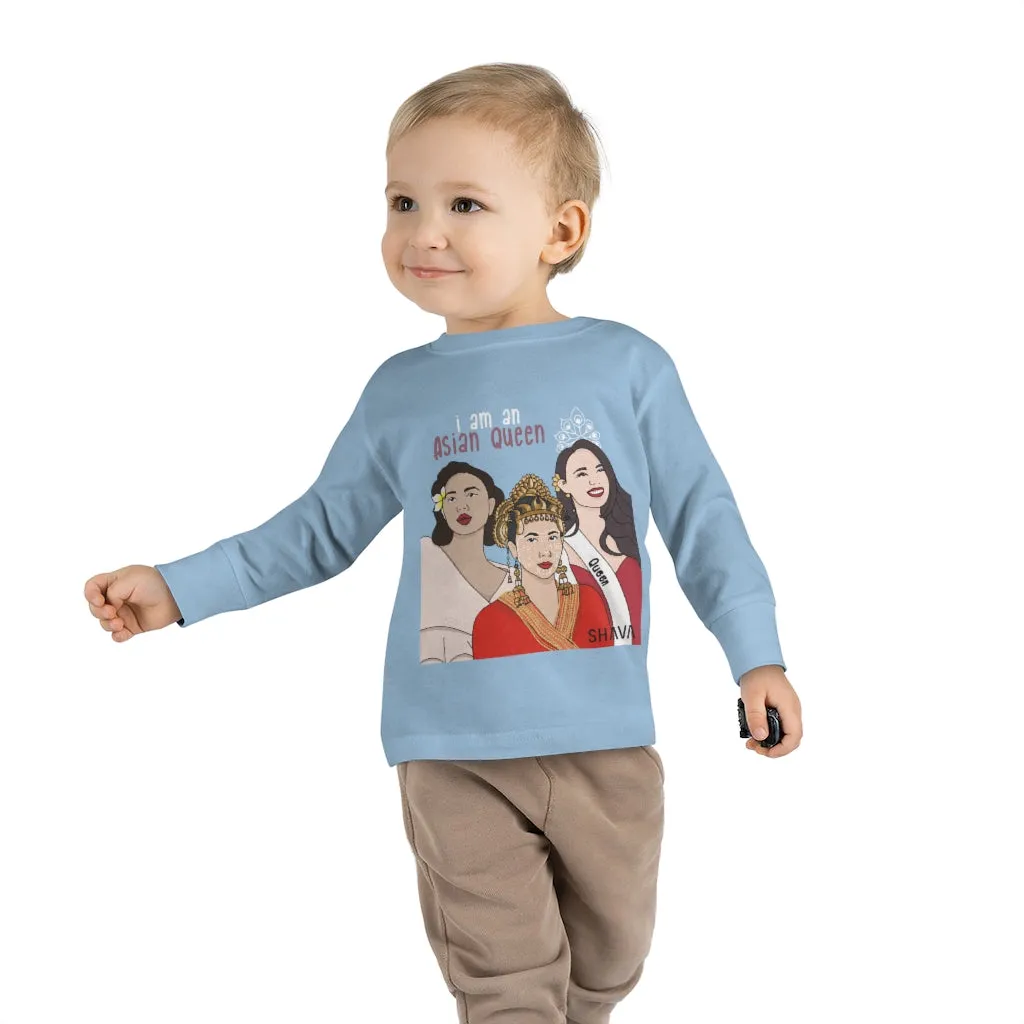 IAC  KIDS Long Sleeves Toddler  / I am Asian Queen