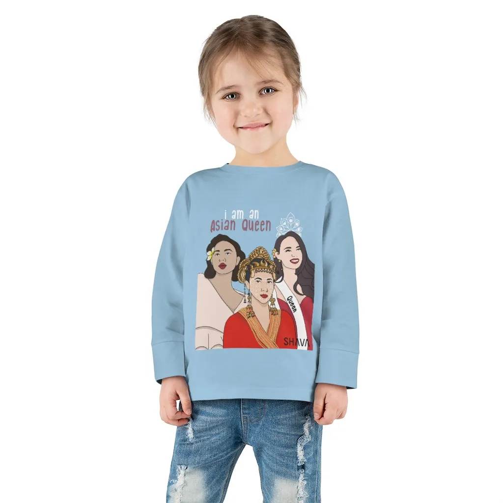 IAC  KIDS Long Sleeves Toddler  / I am Asian Queen