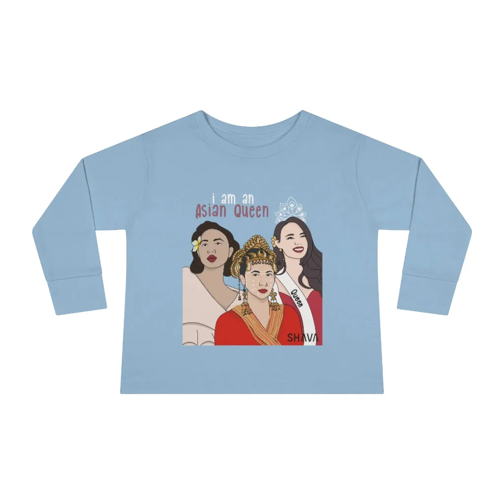 IAC  KIDS Long Sleeves Toddler  / I am Asian Queen