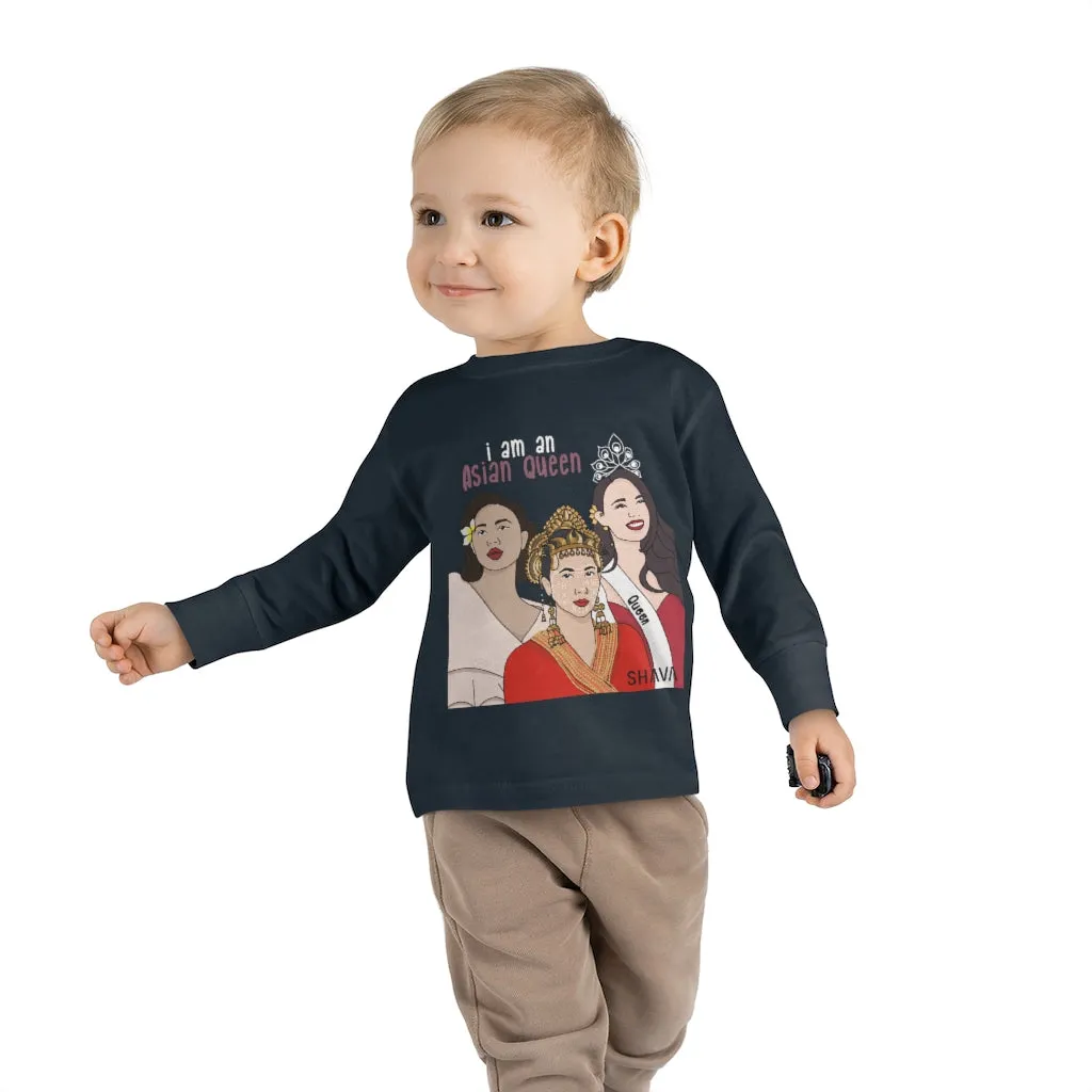 IAC  KIDS Long Sleeves Toddler  / I am Asian Queen