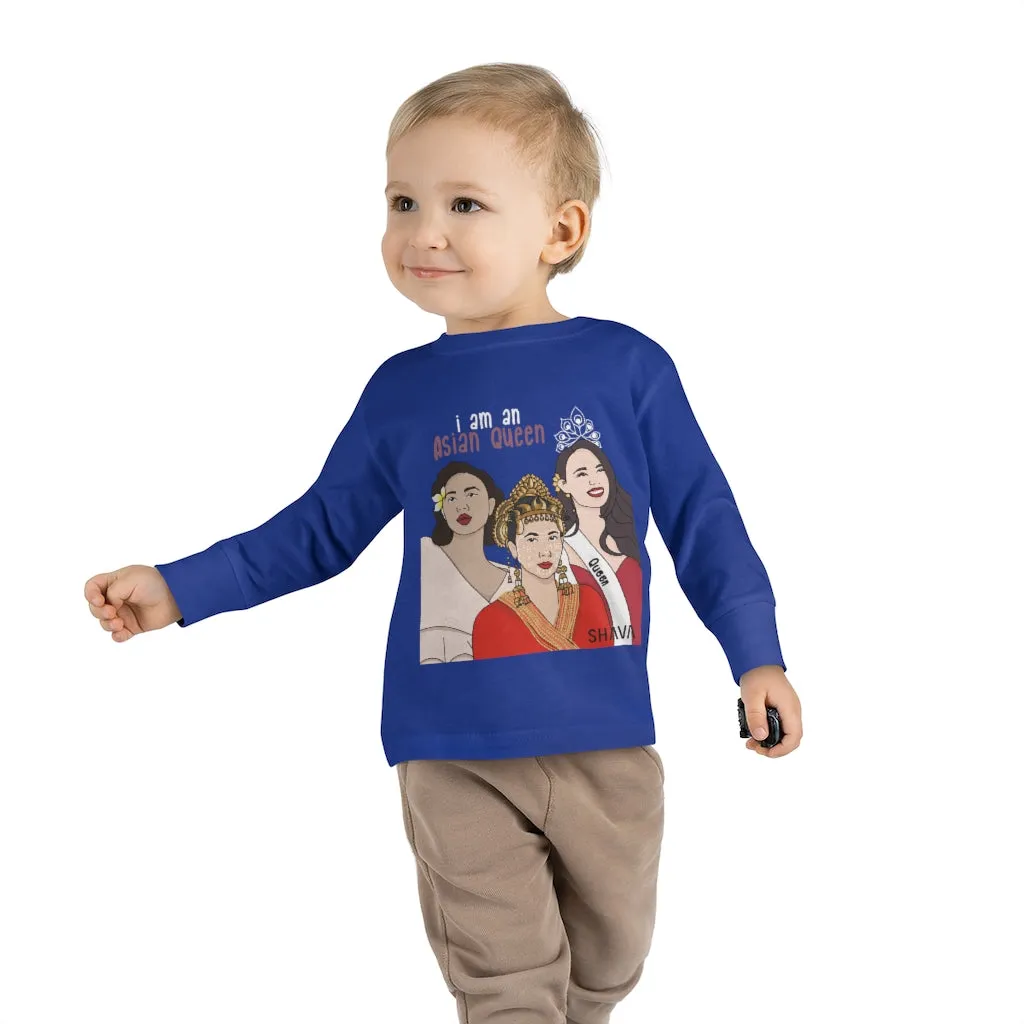 IAC  KIDS Long Sleeves Toddler  / I am Asian Queen