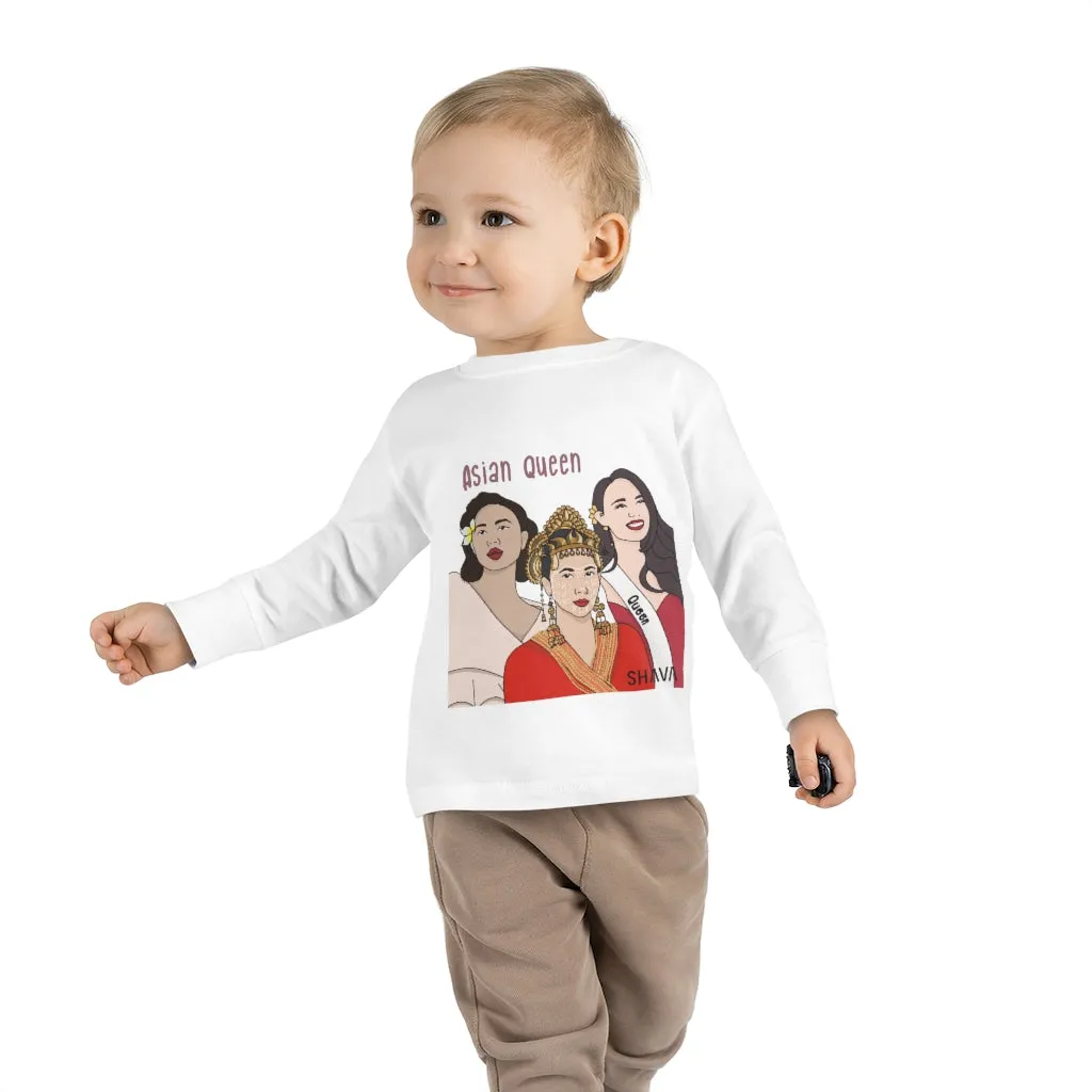 IAC  KIDS Long Sleeves Toddler  / I am Asian Queen