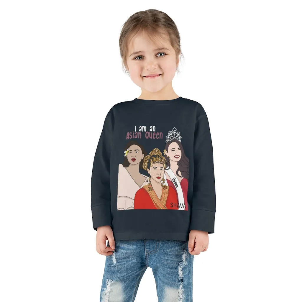 IAC  KIDS Long Sleeves Toddler  / I am Asian Queen