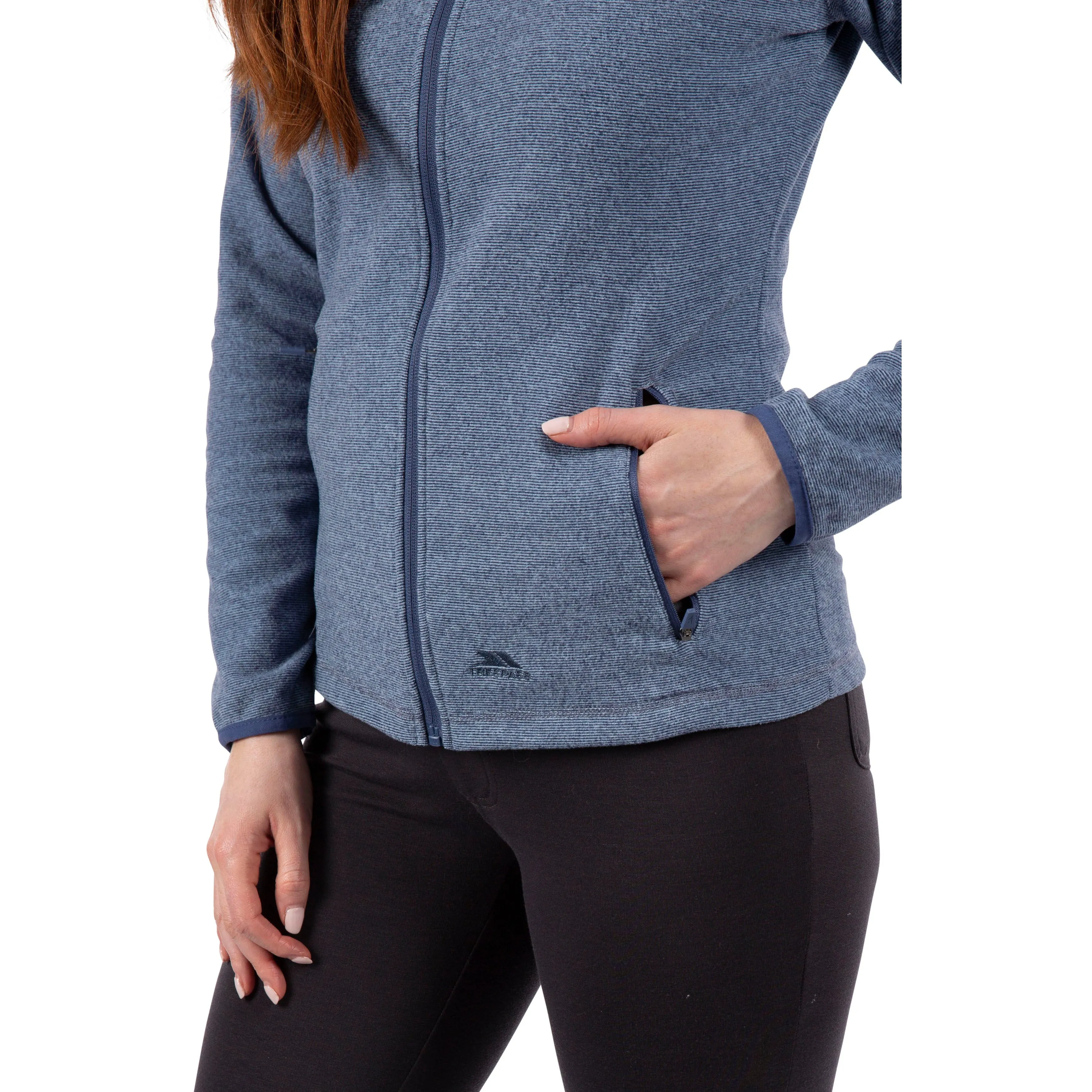 Jennings Women's Full Front Zip Fleece in Navy