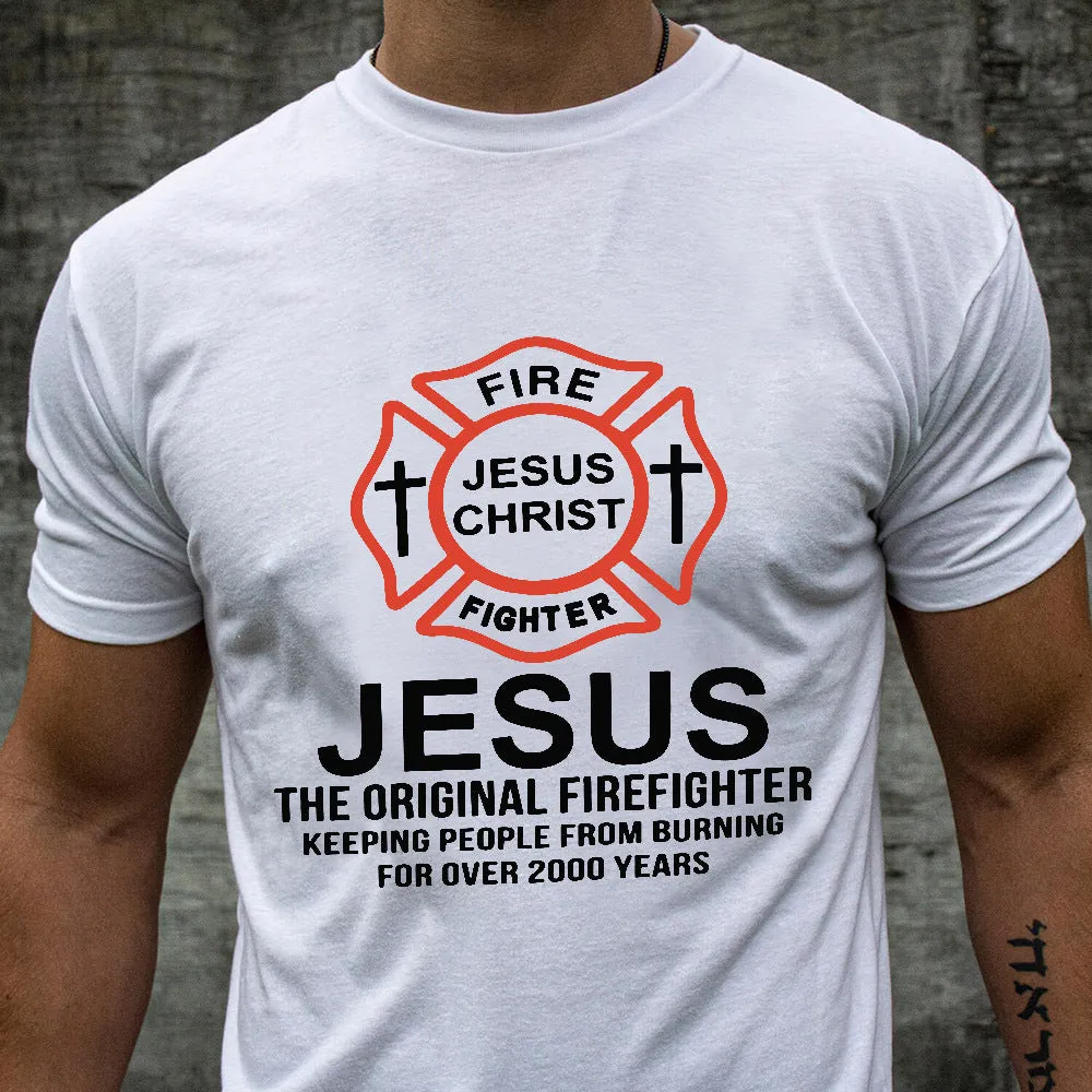 Jesus Christ - Fighter T-Shirt - For Over 2000 Years - Cool Christian Shirts For Men & Women - Ciaocustom