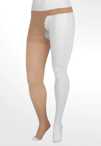 Juzo Soft Thigh High w/Hip Attachment, 30-40 mmHg, Open Toe (2002AGHA)