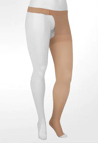 Juzo Soft Thigh High w/Hip Attachment, 30-40 mmHg, Open Toe (2002AGHA)