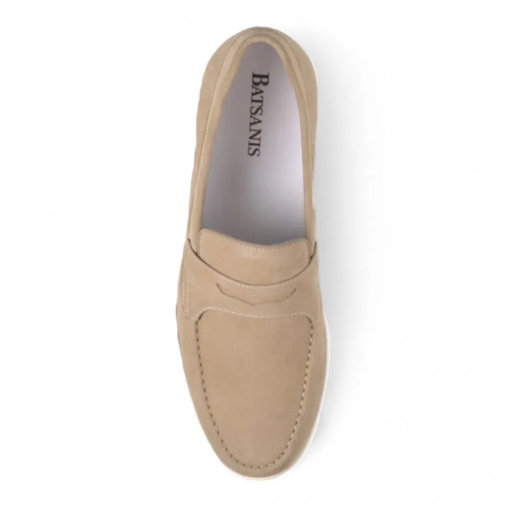 Magno Taupe Slip-Ons