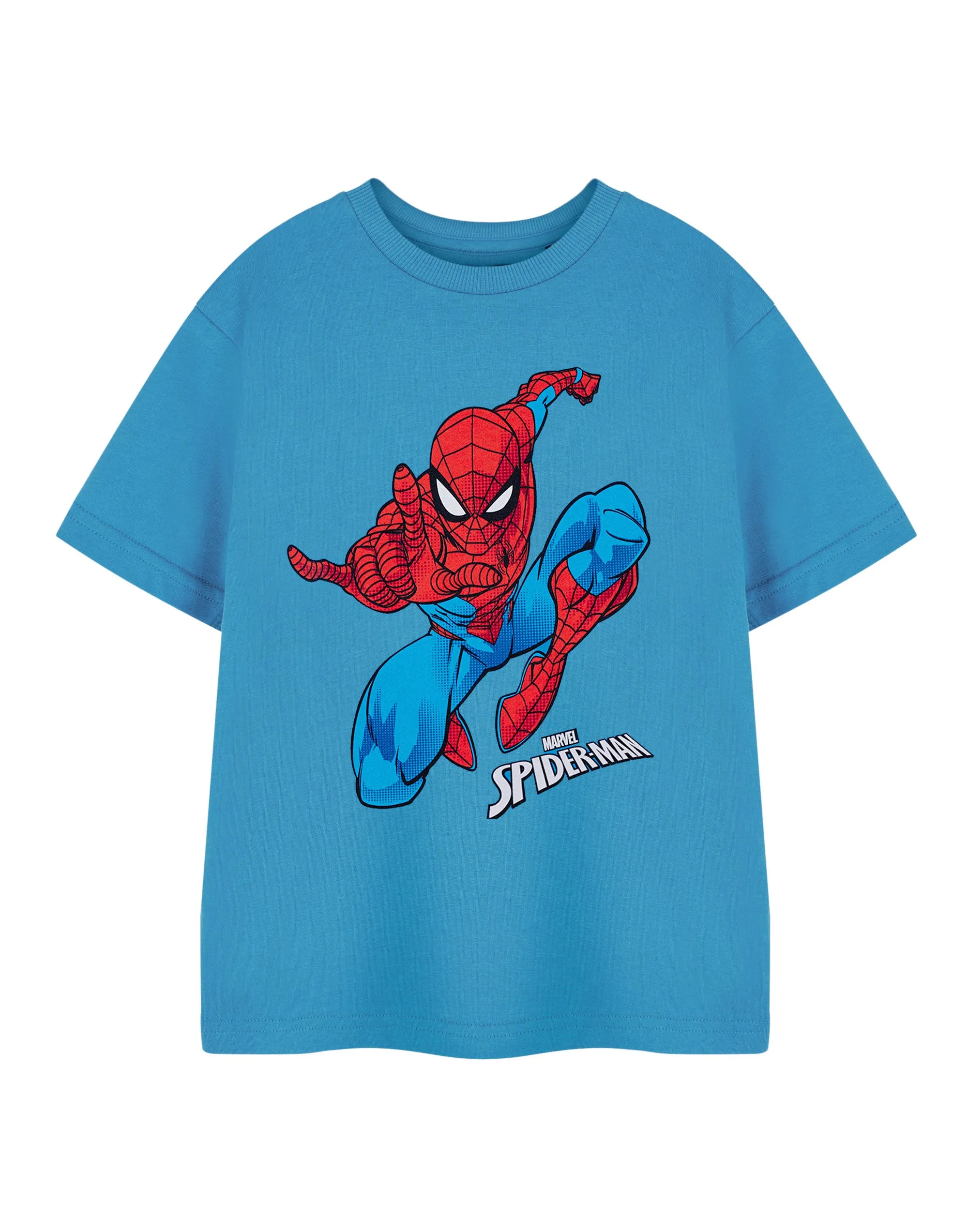 Marvel Jump Boys Blue Short Sleeved T-Shirt